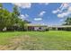 Expansive backyard perfect for outdoor activities and relaxation with screened in patio at 6948 W Country Club N Dr, Sarasota, FL 34243