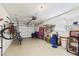 Clean and organized garage space, offering storage and parking with a functional layout at 6948 W Country Club N Dr, Sarasota, FL 34243