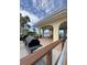 Outdoor grilling area, covered with shade, and featuring charcoal grills, picnic tables, and water views at 4750 Cove Cir # 502, St Petersburg, FL 33708