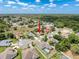 Aerial view of home in a beautiful community at 1052 Archway Dr, Spring Hill, FL 34608