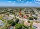 Aerial view of home in a beautiful community at 1052 Archway Dr, Spring Hill, FL 34608