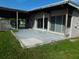 Back porch boasts ample space perfect for outdoor entertaining with a view of the backyard at 21970 Cellini Ave, Port Charlotte, FL 33952