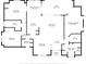 Detailed floor plan showcasing the layout of the home, including room dimensions at 23338 Duchess Ave, Port Charlotte, FL 33954