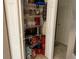 Well-organized pantry with ample shelving for storage at 6704 N 13Th St, Tampa, FL 33604