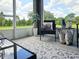 Relaxing screened porch overlooking backyard at 7011 161St E Ter, Parrish, FL 34219