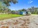 Large backyard with detached workshop and boat parking at 8613 Beth Ct, Odessa, FL 33556