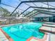 Enjoy this refreshing pool with a screened enclosure at 8613 Beth Ct, Odessa, FL 33556