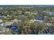 Aerial view of neighborhood showcasing the property and surrounding homes at 4317 S Trask St, Tampa, FL 33611