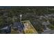 Aerial view highlighting the home and property, showcasing its location in a residential neighborhood at 4317 S Trask St, Tampa, FL 33611