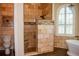 Spa-like bathroom with a large shower and tile finishes at 2638 E Knights Griffin Rd Rd, Plant City, FL 33565