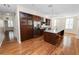 Modern kitchen with stainless steel appliances and an island at 405 Central Ave # 210, St Petersburg, FL 33701