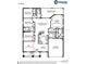 Savannah floor plan showing layout of bedrooms, gathering room, and owner's suite at 2634 58Th E Cir, Palmetto, FL 34221