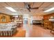 Large recreation room with dining area, bar, and access to patio at 4911 W Sam Allen Rd, Plant City, FL 33565