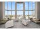Bright lobby area with comfortable seating and floor-to-ceiling windows at 777 N Ashley Dr # 2313, Tampa, FL 33602