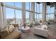 Bright lobby area with comfortable seating and floor-to-ceiling windows at 777 N Ashley Dr # 2313, Tampa, FL 33602