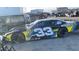 Close-up of racecar #33, with blue and yellow accents. Ready for the race! at 11175 Hyde St, Weeki Wachee, FL 34614
