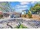 View of home from the backyard and concrete parking area at 923 26Th N St, St Petersburg, FL 33713