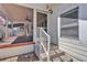 Back entrance with stairs leading to the covered patio at 923 26Th N St, St Petersburg, FL 33713