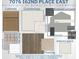 Selection of interior and exterior design elements, including flooring, cabinetry, paint, and countertops at 7076 162Nd E Pl, Parrish, FL 34219