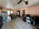 Living room with tile flooring at 3133 Washington Rd, Valrico, FL 33594