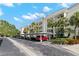 Exterior view of the covered parking area at 605 Sutton Pl # 102, Longboat Key, FL 34228