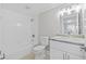 Full bathroom with white tile shower-tub combination and marble vanity at 3301 Bayshore Blvd # 503, Tampa, FL 33629