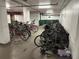 Designated bicycle storage area in a secure garage, promoting eco-friendly commuting and recreational activities at 3301 Bayshore Blvd # 503, Tampa, FL 33629