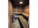 Inviting sauna featuring wood-paneled walls, tiered seating, and a traditional heater for a relaxing spa experience at 3301 Bayshore Blvd # 503, Tampa, FL 33629