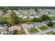 Aerial view of a community with well-maintained homes and lush green spaces at 3432 Monticello St, Holiday, FL 34690