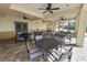 Inviting community pavilion offering ample seating and tables for residents to enjoy at 8009 Sail Clover Ln, Zephyrhills, FL 33540