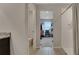 Well-lit bathroom with modern shower and walk-in closet at 203 Lovely Ct, Plant City, FL 33566