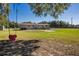 Exterior of the home showcasing the spacious lot with the back of the house with a large yard at 8318 Franklin Rd, Plant City, FL 33565