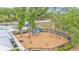 Community playground with slides, swings, and climbing structures offers a safe and fun environment for children to play at 9015 Spruce Creek Cir, Riverview, FL 33578