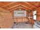 Inside the shed is well organized with shelving, pegboard and space to store all your equipment and tools at 13032 Cumberland Dr, Largo, FL 33773