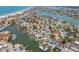 Waterfront community showcasing canals and beachfront in a serene coastal setting at 1140 Boca Ciega Isle Dr, St Pete Beach, FL 33706