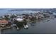 Waterfront neighborhood featuring homes with private docks and boat access on a picturesque waterway at 1140 Boca Ciega Isle Dr, St Pete Beach, FL 33706
