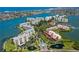 Condominium complex with beautifully landscaped grounds and views of the surrounding waterways at 1140 Boca Ciega Isle Dr, St Pete Beach, FL 33706