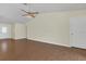 Bright living room featuring wood floors and neutral walls at 625 Chilt Dr, Brandon, FL 33510
