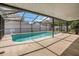 Screened pool with plenty of room for entertaining at 625 Chilt Dr, Brandon, FL 33510