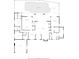 Simplified floor plan of house. Layout shows bedrooms, baths, kitchen, living room, garage, and exterior features like pool and porch at 7313 Crape Myrtle Way, Sarasota, FL 34241
