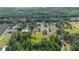 Expansive aerial view of property showcasing surrounding trees, landscape, and other buildings at 4020 Mcintosh Rd, Dover, FL 33527