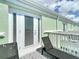 Charming balcony with outdoor seating and scenic views, perfect for relaxation and enjoying the fresh air at 4778 Coquina Key Se Dr # 4778, St Petersburg, FL 33705