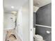 Hallway with view to the bathroom and the front door at 4778 Coquina Key Se Dr # 4778, St Petersburg, FL 33705