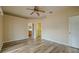 Comfortable main bedroom with ensuite bathroom and closet at 3419 Trapnell Ridge Dr, Plant City, FL 33567
