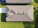 Aerial view of the roof at 15354 Sweet Springs Bnd, Odessa, FL 33556