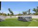 An above ground pool sits in the spacious backyard at 5227 Lime Ave, Seffner, FL 33584