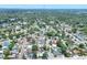 An aerial perspective shows a residential community near to local metro area at 10804 N Leo St, Tampa, FL 33612