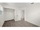 This well-lit bedroom features hard surface floors and a built-in closet at 6011 67Th N Ave, Pinellas Park, FL 33781