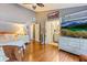 Spacious main bedroom suite with ensuite bathroom access and lots of room at 13411 Whitby Rd, Hudson, FL 34667