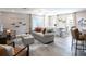 Inviting living area with sleek decor, plenty of seating, and modern decor at 2770 Walden Town Cir, Plant City, FL 33566